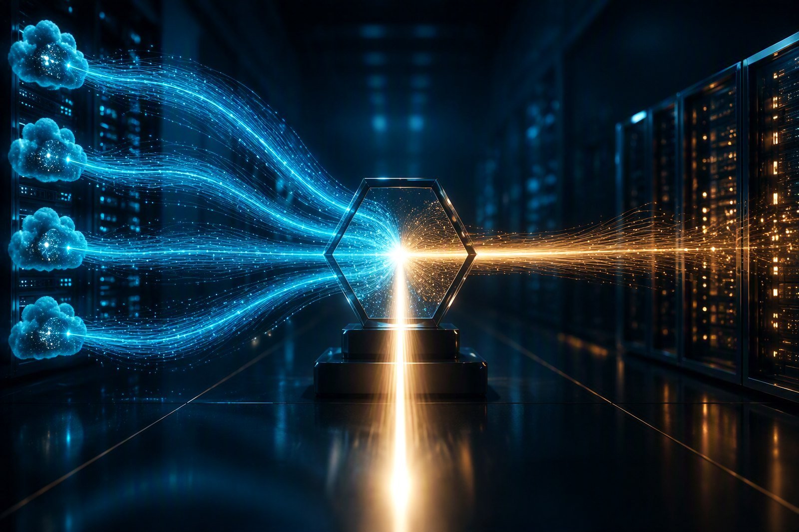 Cloud AI providers and private local inference converging through a single gateway
